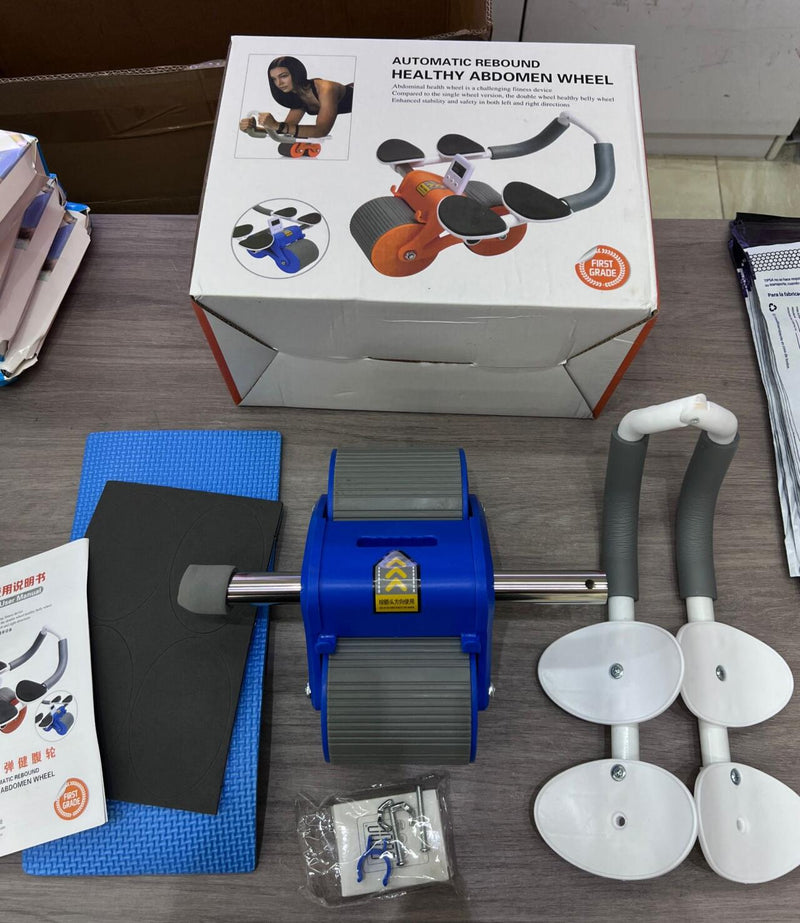 Rolo de Treino para Abdominais com Apoio para Cotovelos