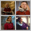 Wellprime Massajeador elétrico de pescoço e ombros para relaxar e aliviar dores