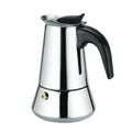 Cafeteira italiana de aço inoxidável