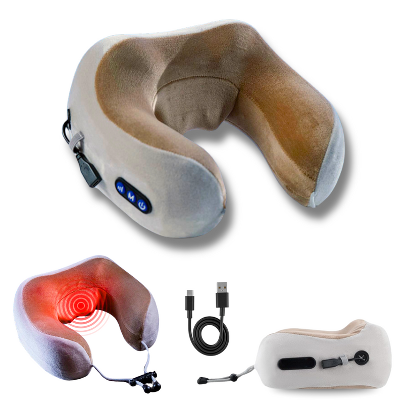 Wellprime Massajeador elétrico de pescoço e ombros para relaxar e aliviar dores