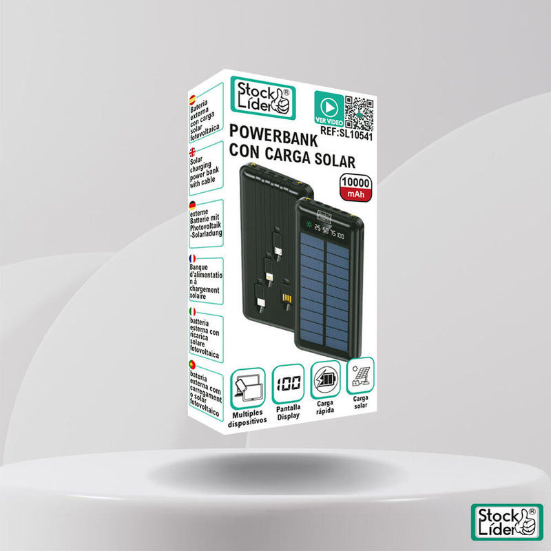 Powerbank com carregamento solar