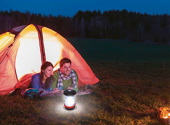 Lanterna LED Dobrável Ultrapotente com Base Magnética