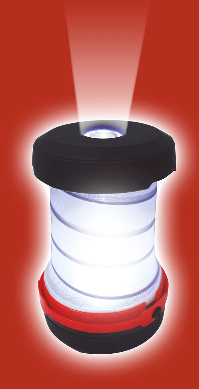 Lanterna LED Dobrável Ultrapotente com Base Magnética