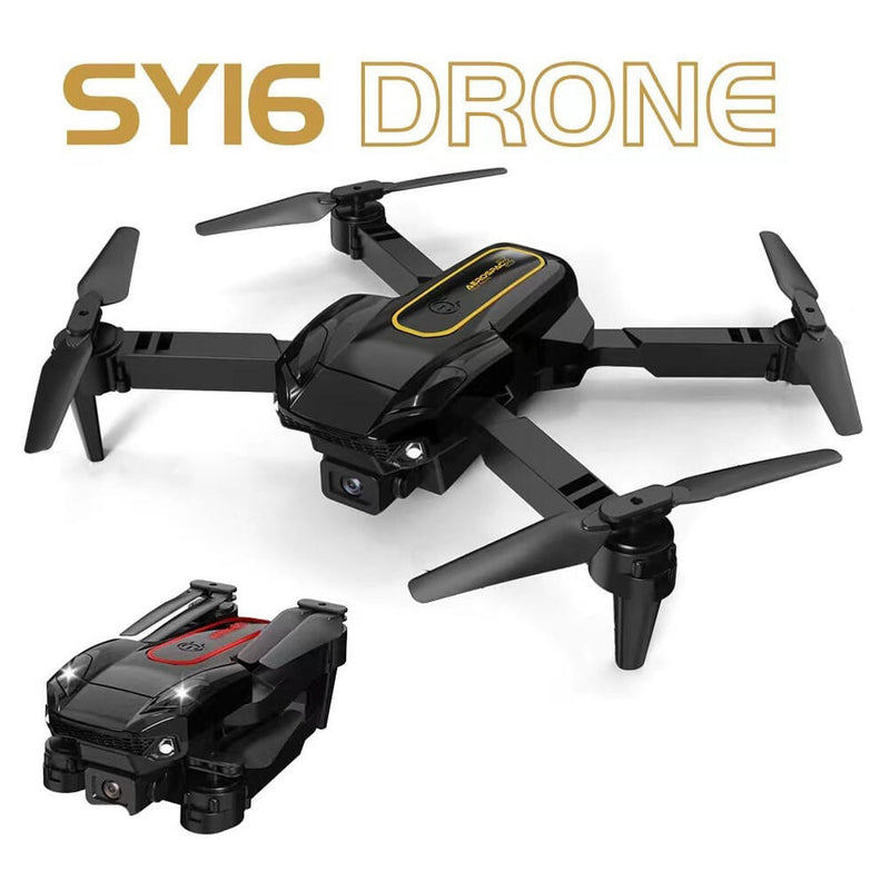 Drone com câmara grande angular HD e estojo incluído