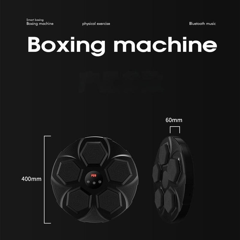 Máquina de Boxe Musical com Luvas Incluídas