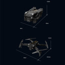 Drone com câmara grande angular HD e estojo incluído